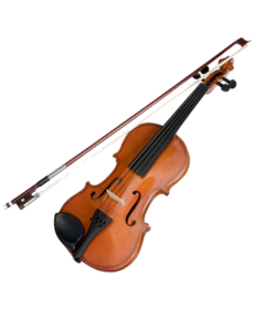 Violin and bow PNG-12834